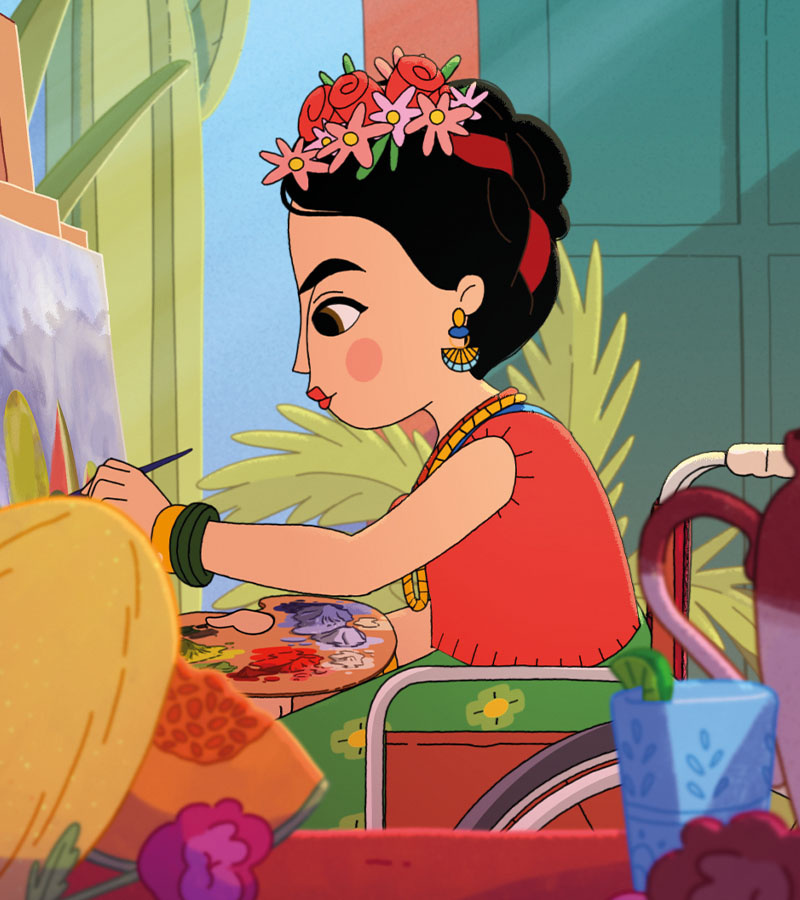 affiche du film Hola Frida !