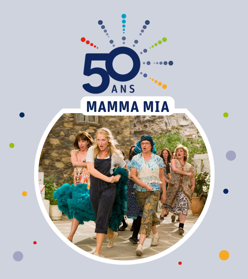 affiche du film Mamma Mia !