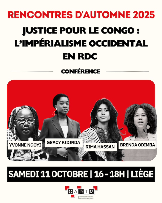 affiche du film Justice pour le Congo : l’impérialisme occidental en RDC