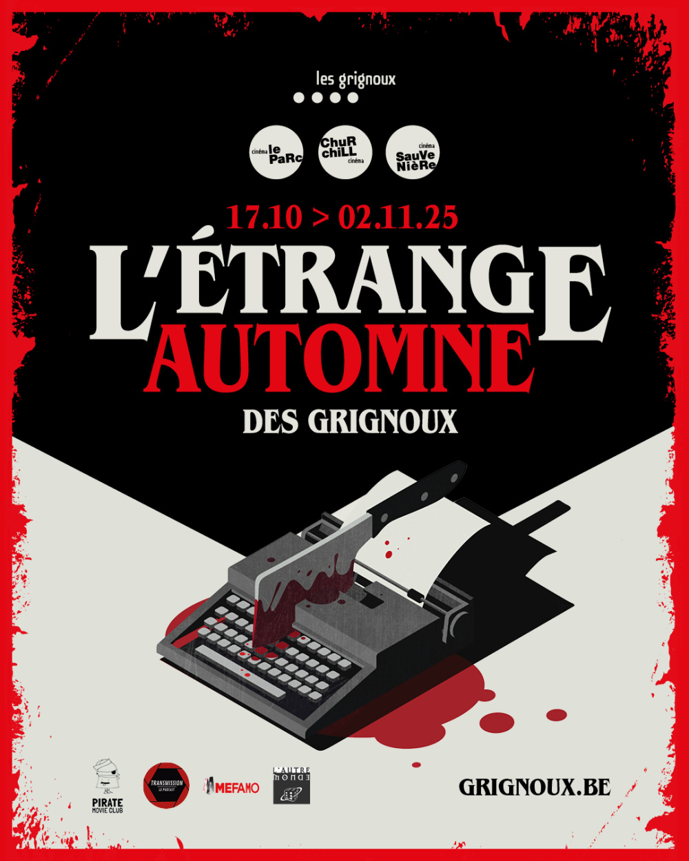 affiche du film L'Étrange Automne 2025 à Liège