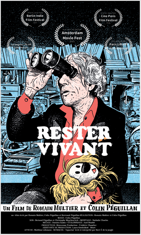affiche du film Rester Vivant