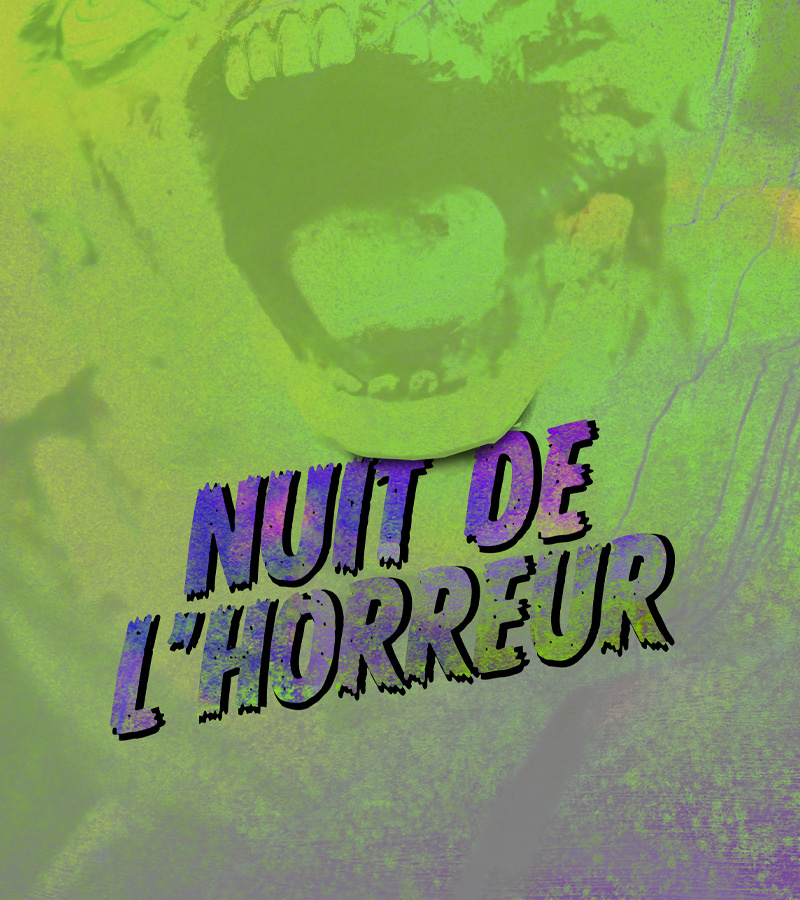 affiche du film Nuit de l'horreur