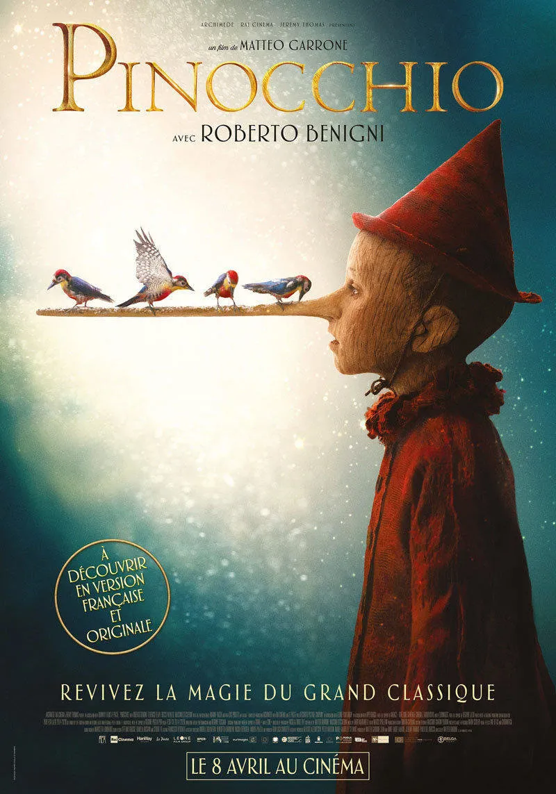 affiche du film Pinocchio VO