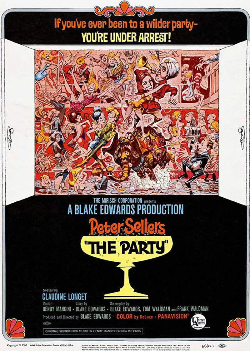 affiche du film The party