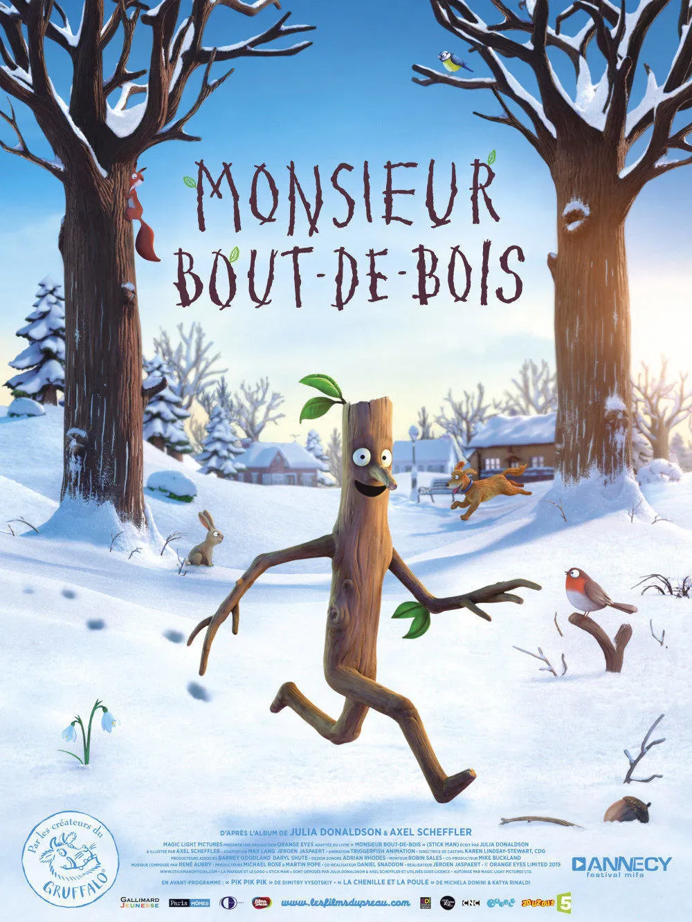 affiche du film Monsieur Bout-de-bois