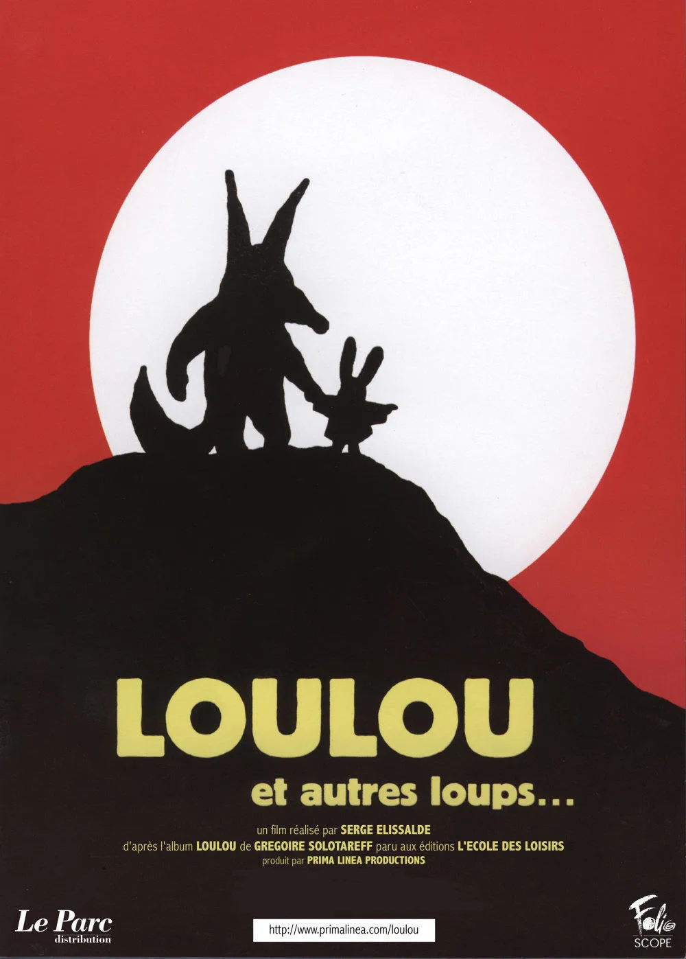 affiche du film Loulou et autres loups