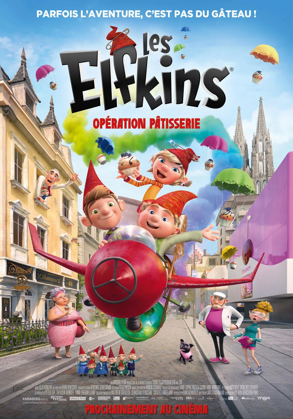 affiche du film Les Elfkins : Opération pâtisserie