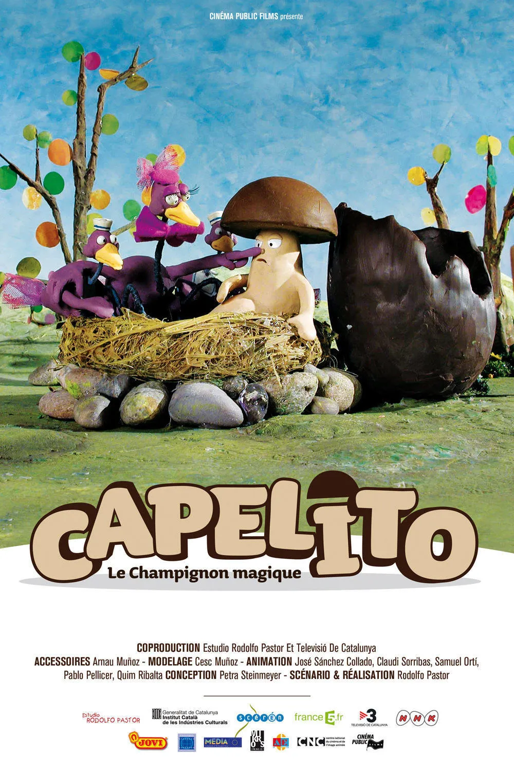 affiche du film Capelito, le champignon magique