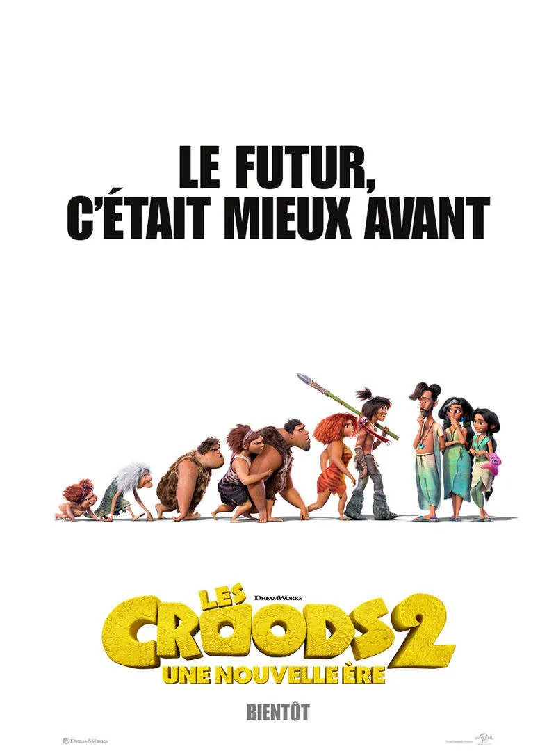affiche du film Les Croods 2 : une nouvelle ère