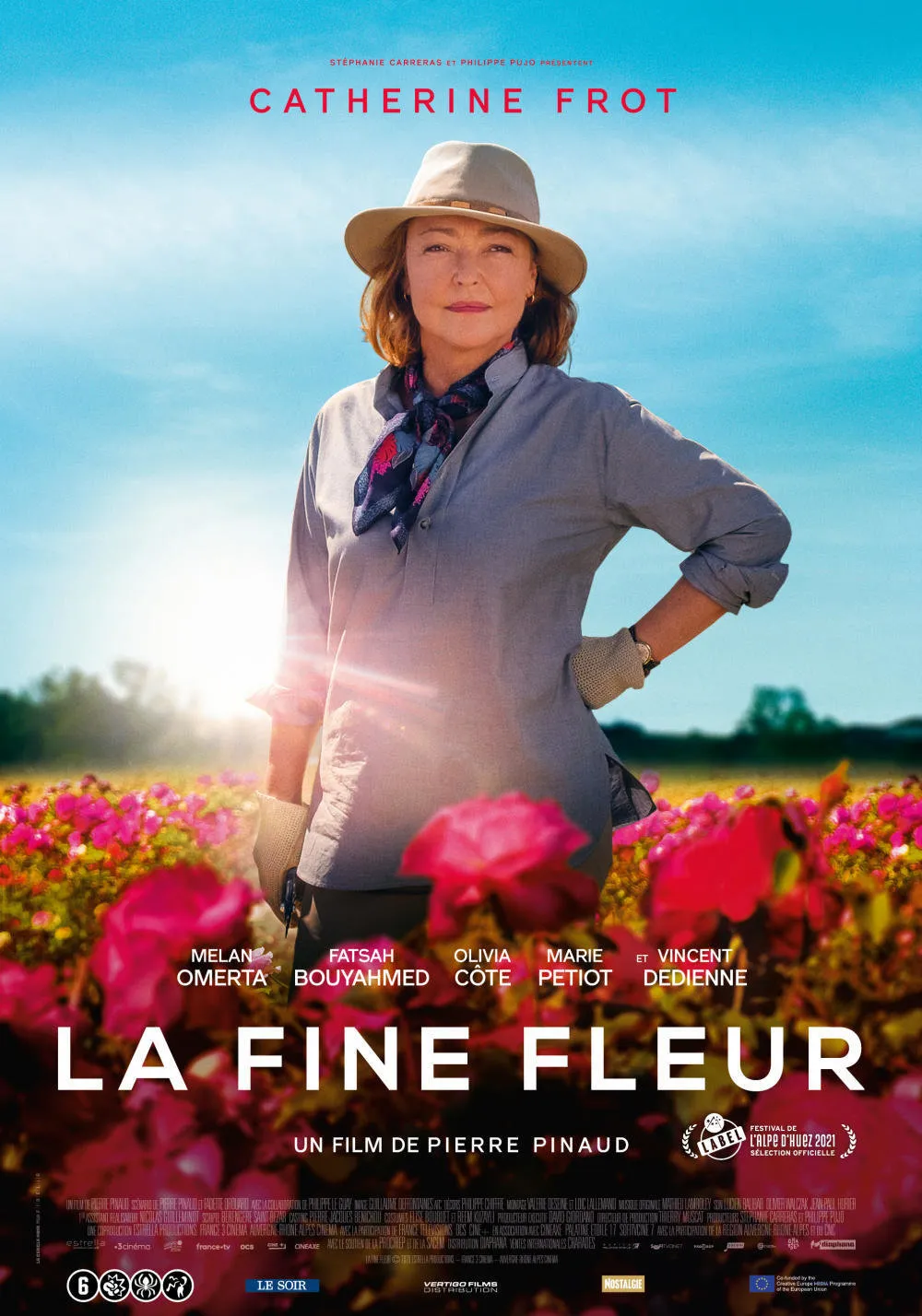 affiche du film La fine fleur