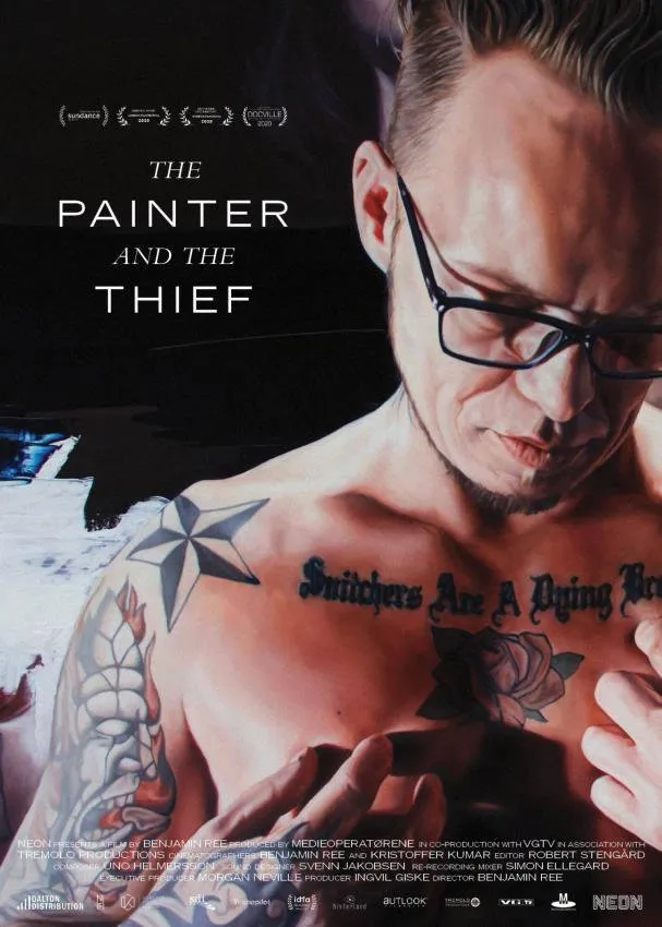 affiche du film The painter and the thief