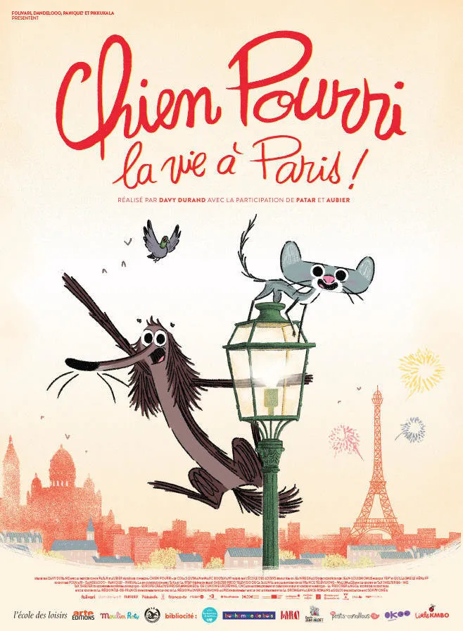 affiche du film Chien pourri, la vie à Paris!