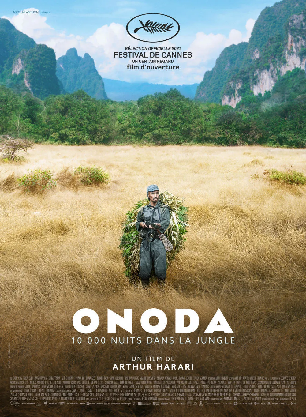 affiche du film Onoda - 10 000 nuits dans la jungle