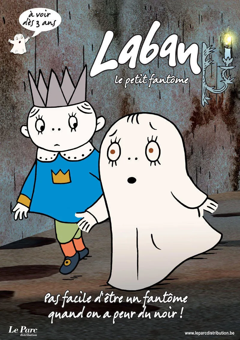 affiche du film Laban, le petit fantôme