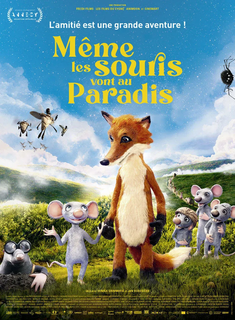 affiche du film Même les souris vont au paradis
