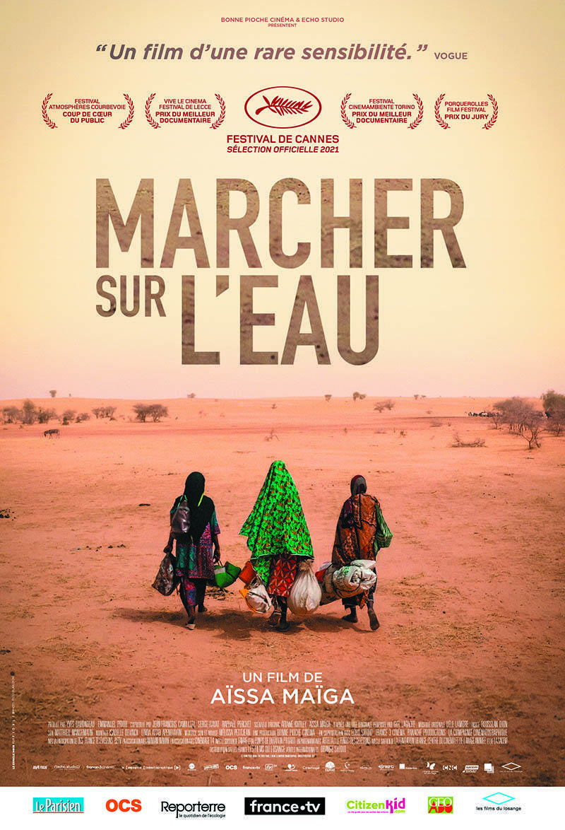 affiche du film Marcher sur l'eau