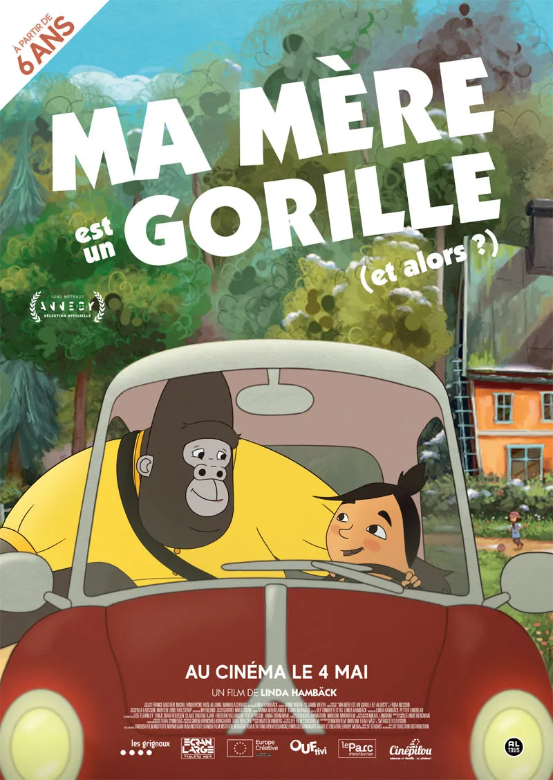 affiche du film Ma mère est un gorille (et alors ?)