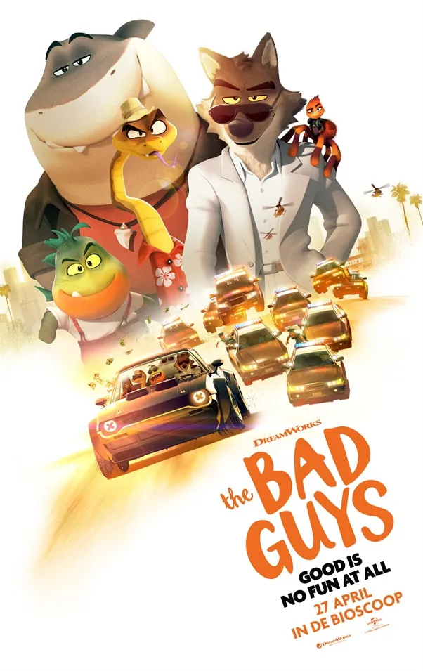 affiche du film Les Bad Guys