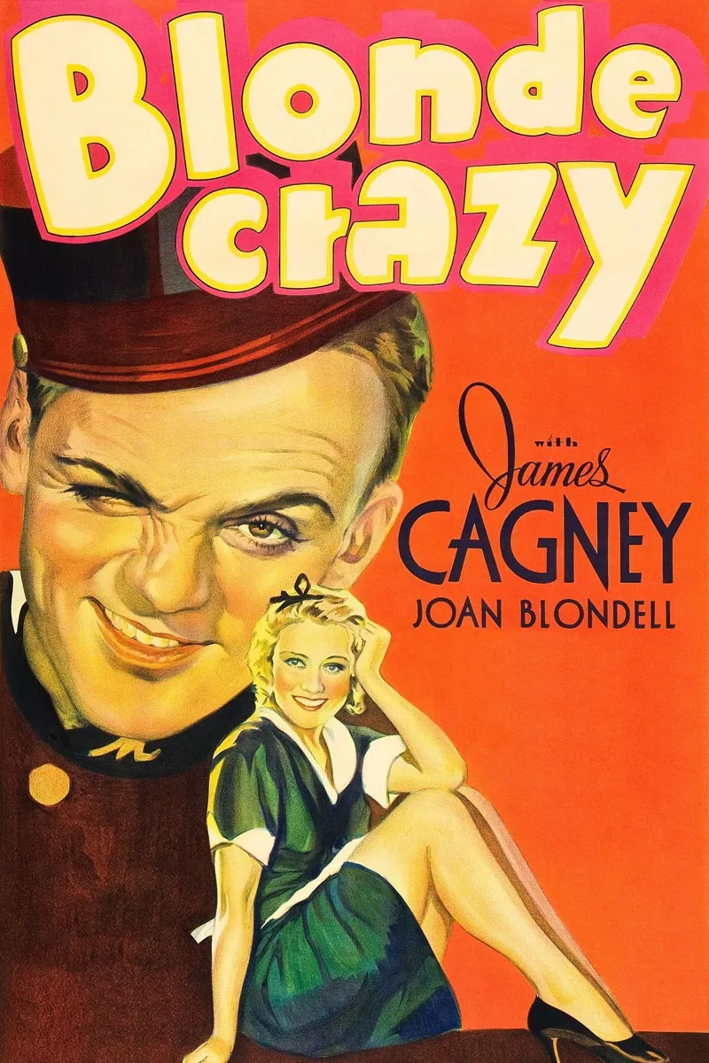 affiche du film Blonde Crazy