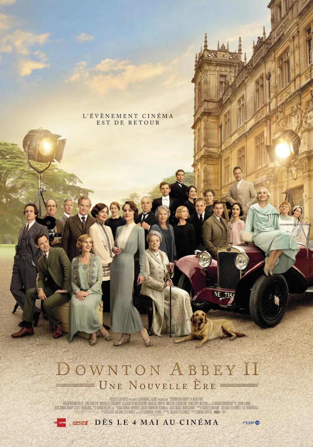 affiche du film Downton Abbey 2 : une nouvelle ère