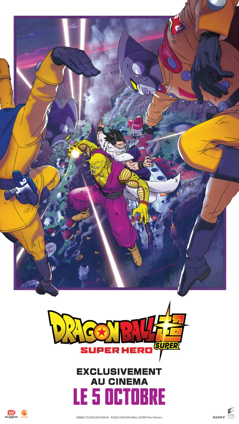 affiche du film Dragon Ball Super : Super Hero VF