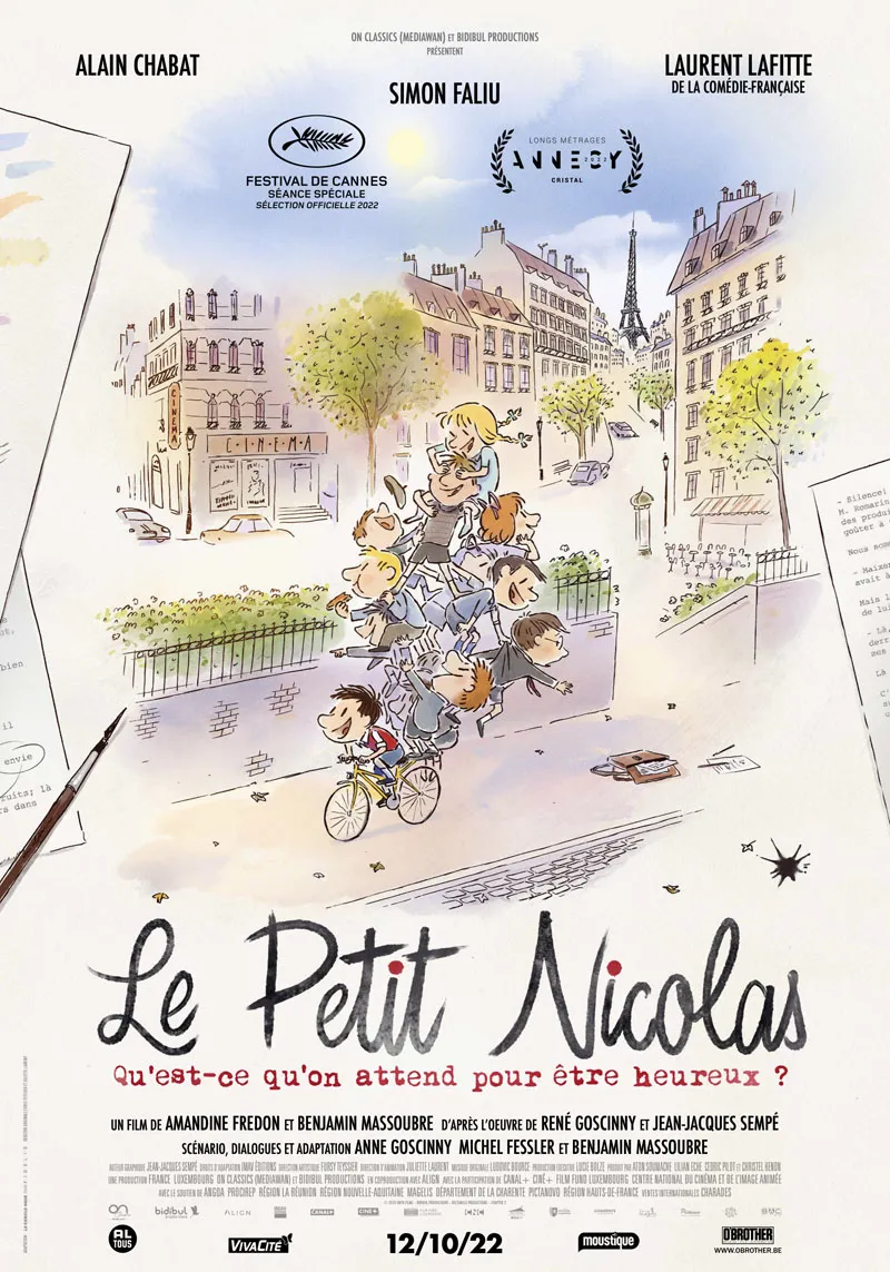 affiche du film Le Petit Nicolas : qu'est ce qu'on attend...
