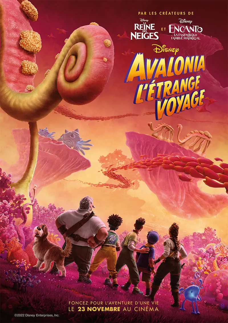 affiche du film Avalonia, l'étrange voyage