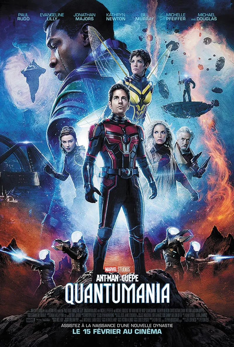 affiche du film Ant-Man et la guêpe: Quantumania