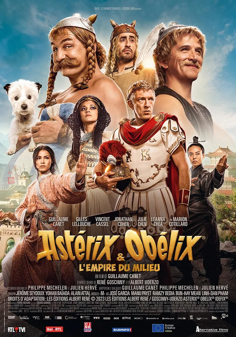 affiche du film Astérix et Obélix : L'Empire du milieu