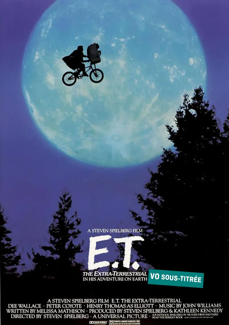 affiche du film E.T. l'extraterrestre (VOSTfr)