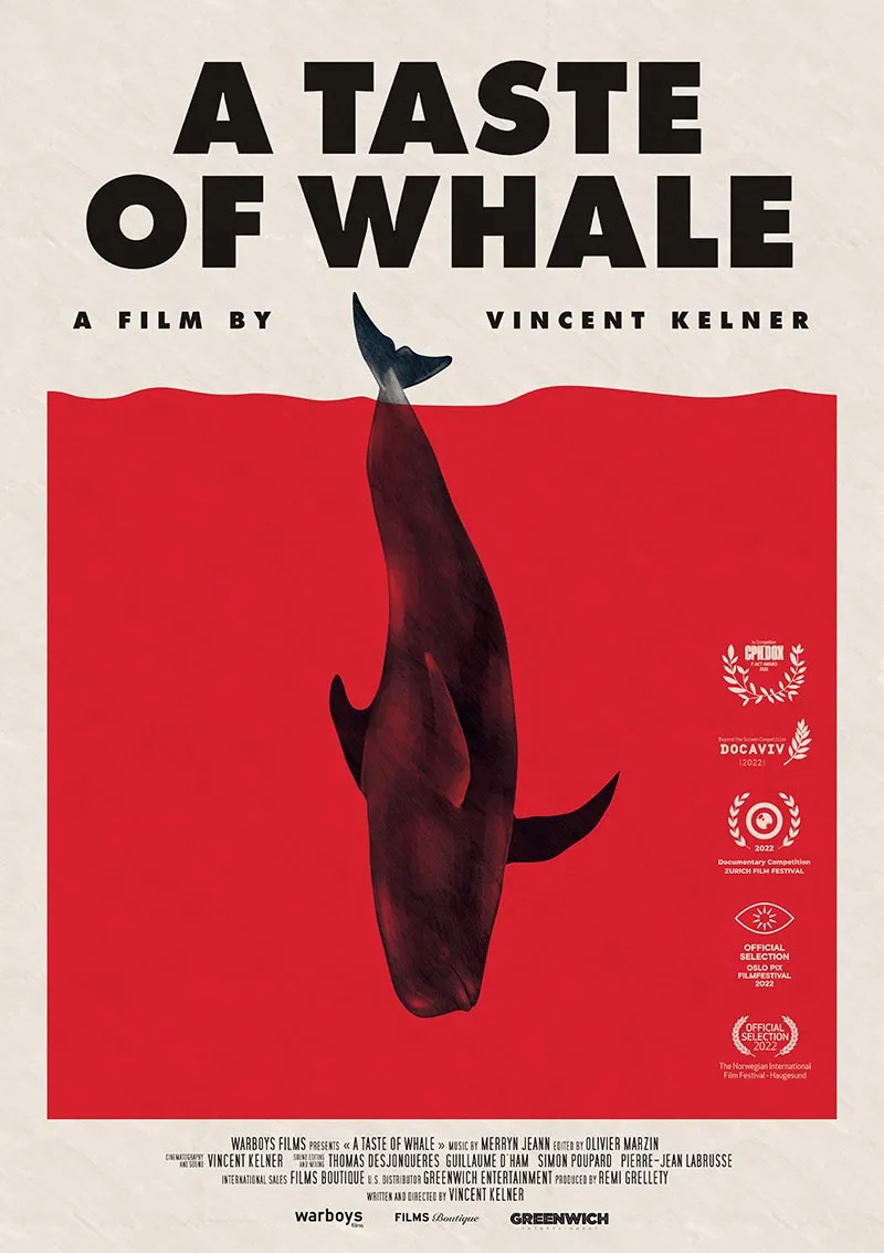 affiche du film Le goût de la baleine