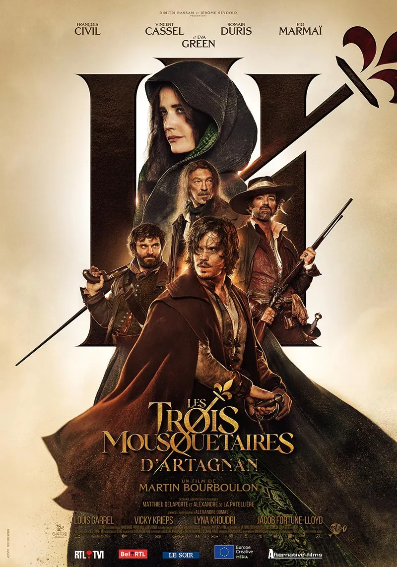 affiche du film Les Trois Mousquetaires : D'Artagnan