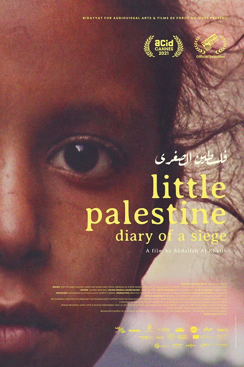 affiche du film Little Palestine, journal d'un siège