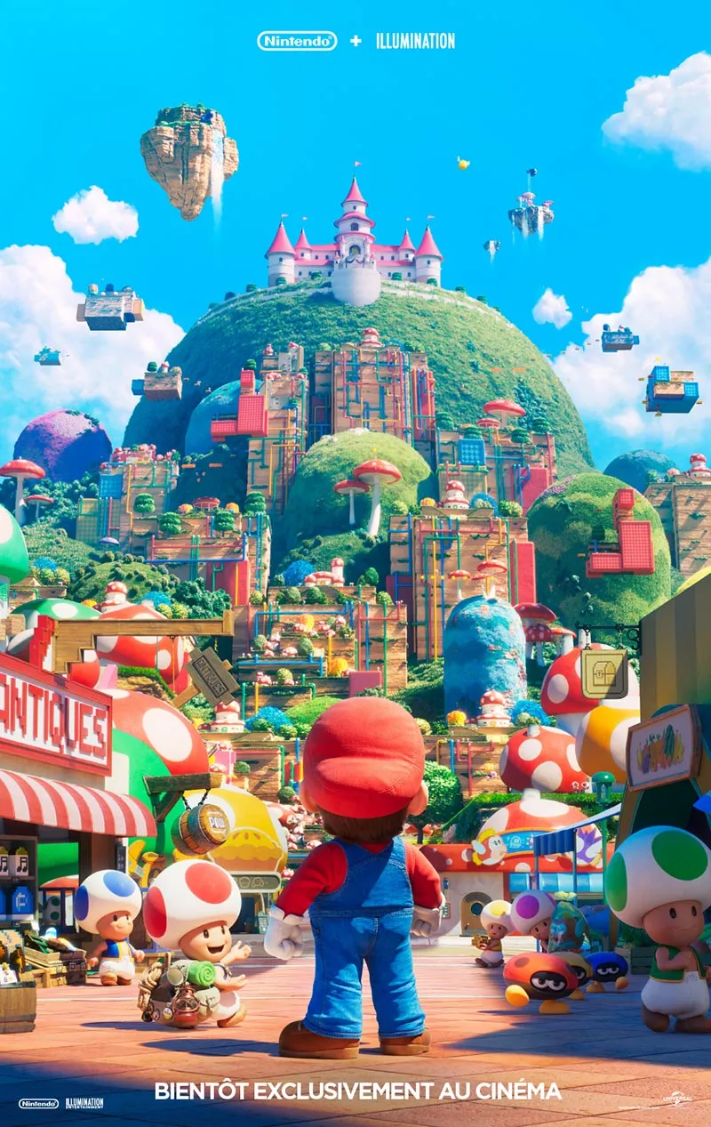 affiche du film Super Mario Bros
