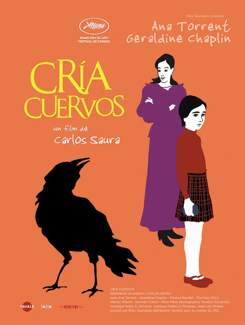 affiche du film Cria cuervos
