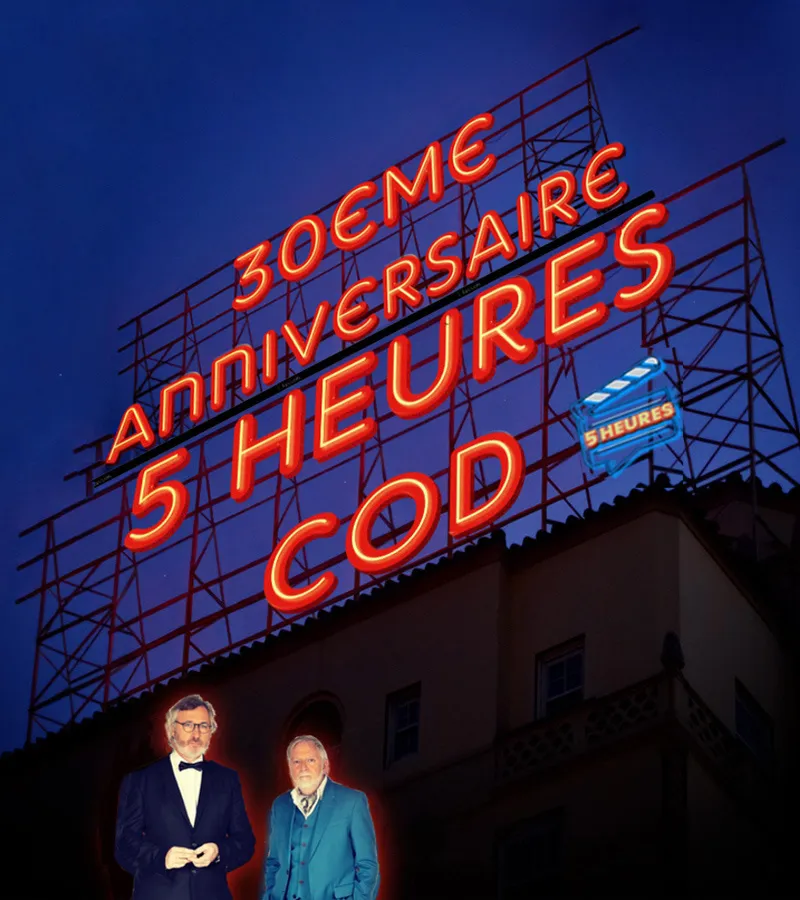 affiche du film COD Live - 30 ans de l'émission 5 Heures [COMPLET]