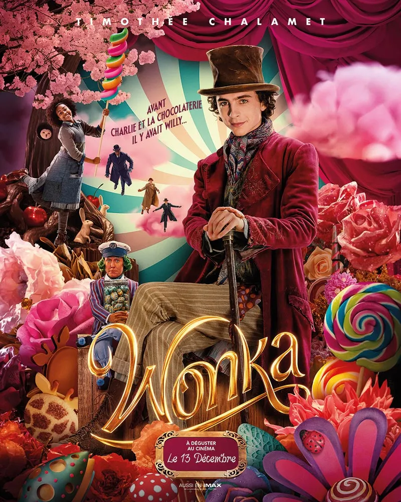 affiche du film Wonka VO