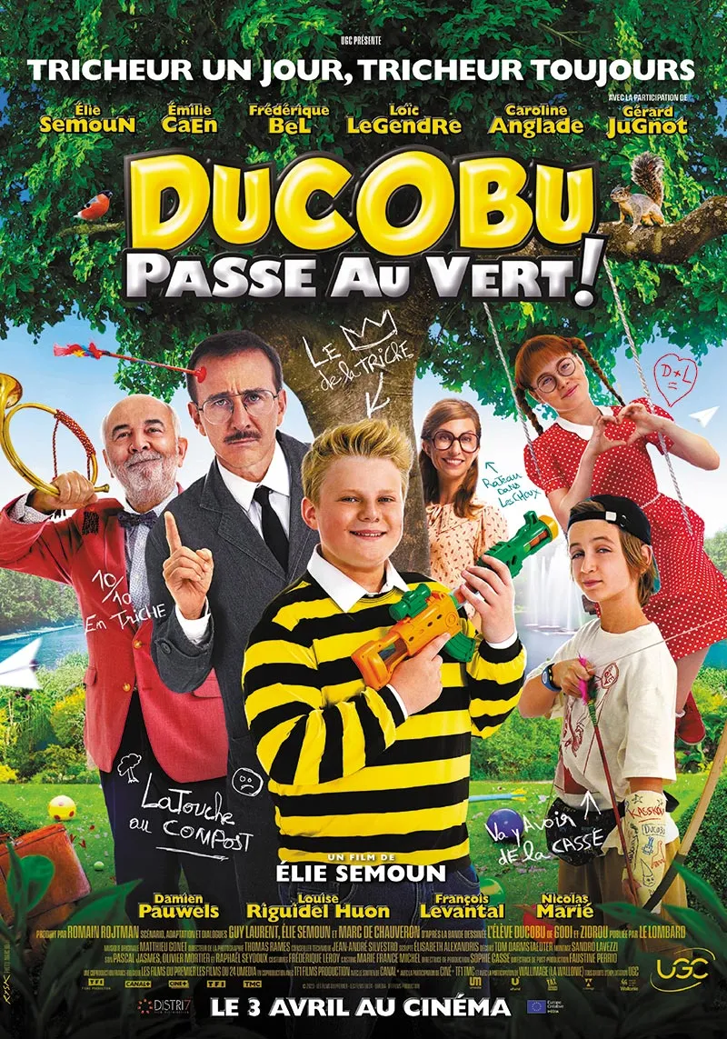 affiche du film Ducobu passe au vert