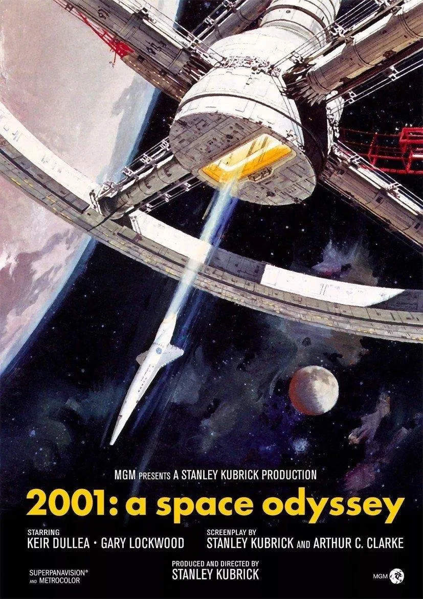 affiche du film 2001 : l'odyssée de l'espace