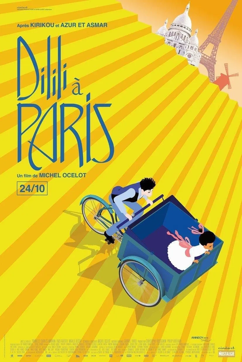affiche du film Dilili à Paris