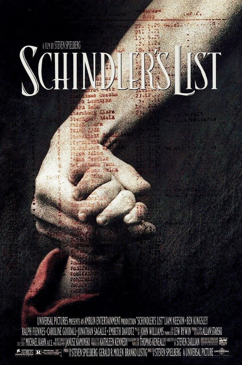 affiche du film La liste de Schindler