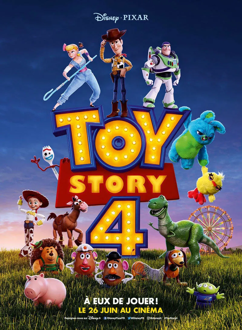 affiche du film Toy story 4 VF