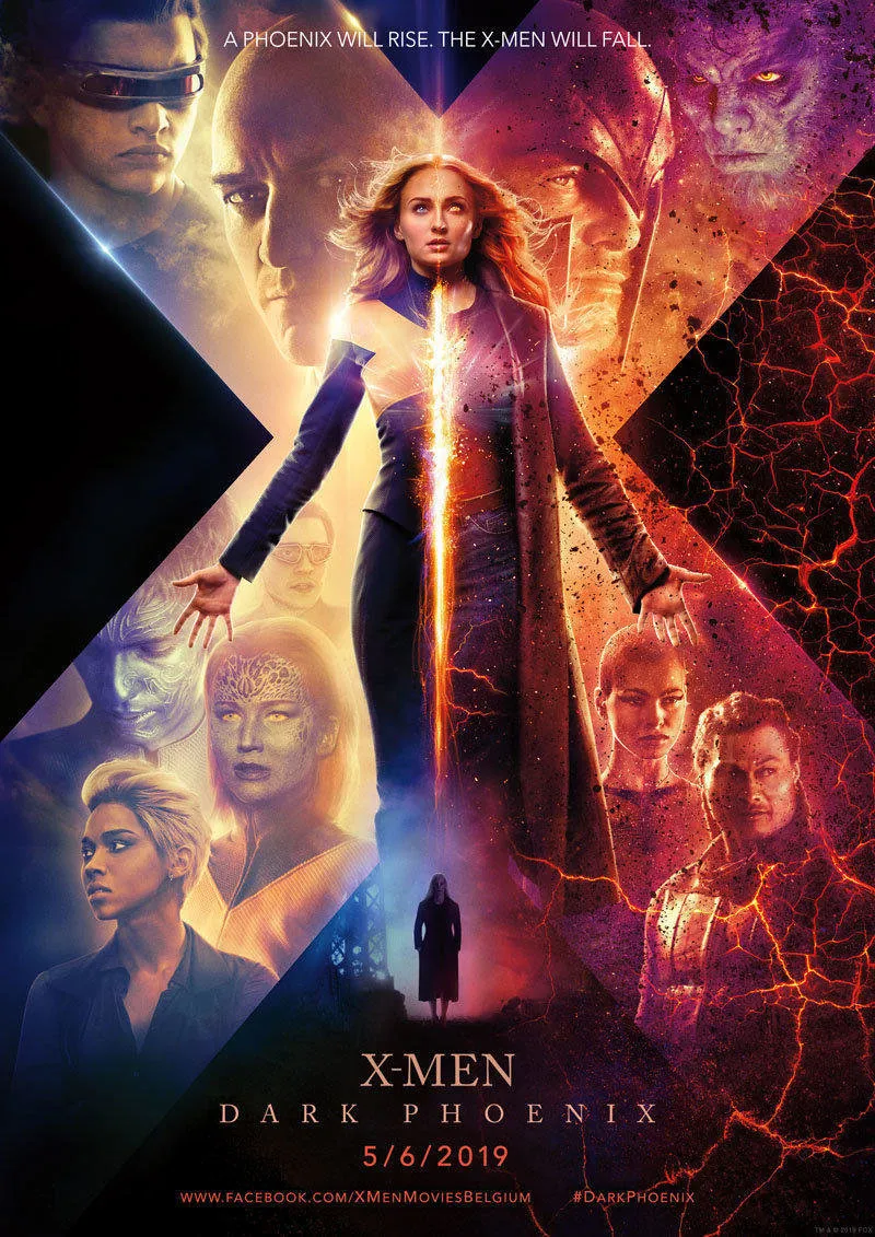 affiche du film X-Men : dark Phoenix
