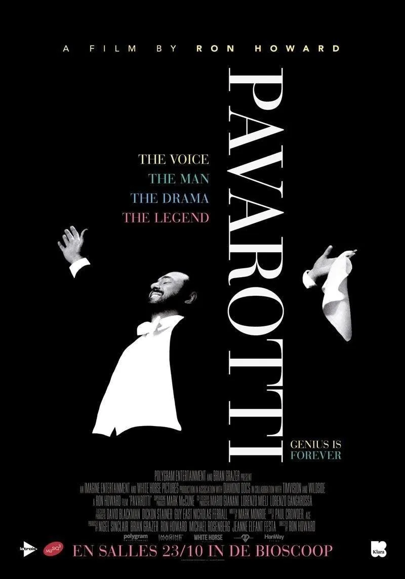 affiche du film Pavarotti