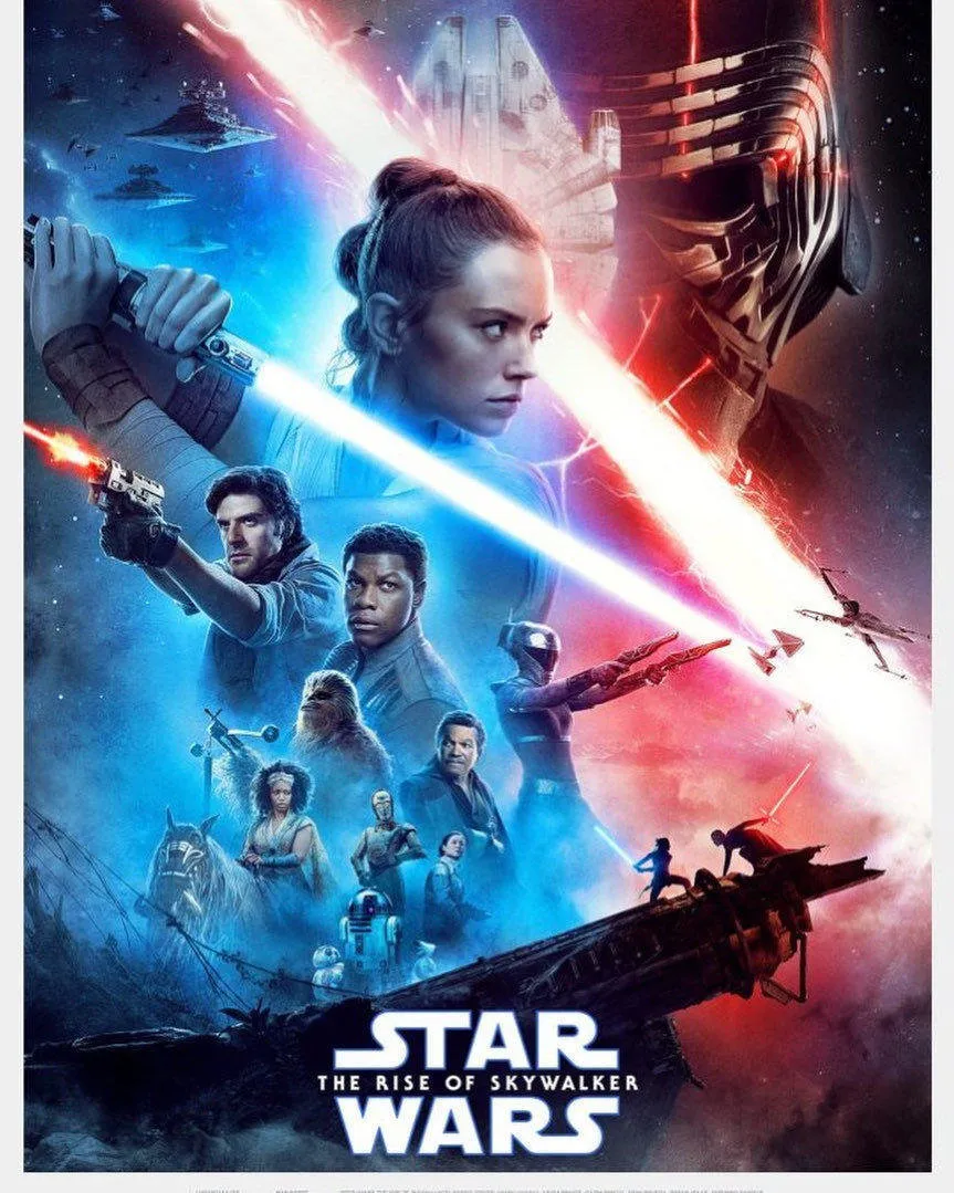 affiche du film Star wars, épisode 9 : l'ascension de Skywalker