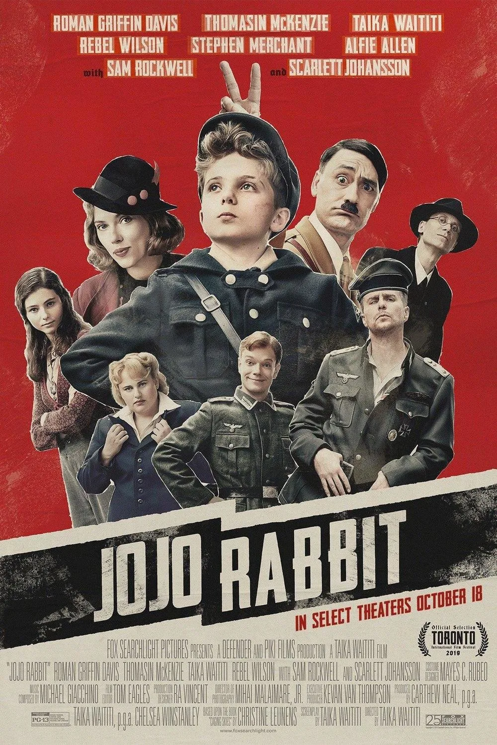 affiche du film Jojo Rabbit