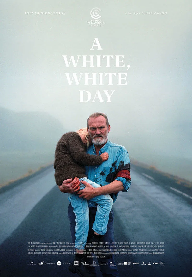 affiche du film A white, white day